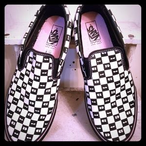 Van's X Lazy oaf slip ons limited edition